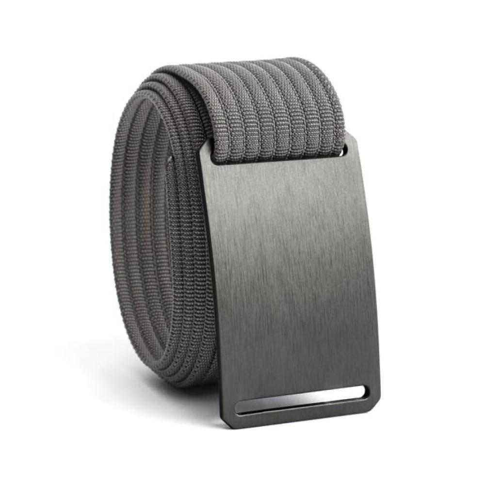 Gunmetal Standard Belt with Grey Strap - Bellmt