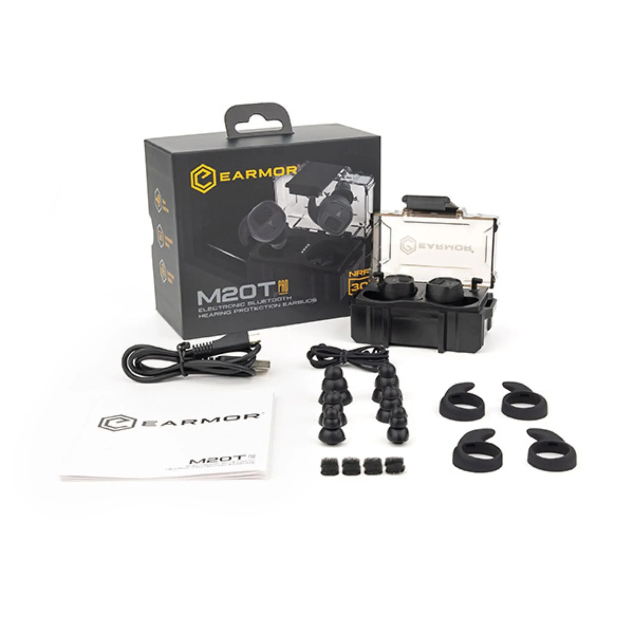 Earmor M20T PRO Tactical Earbuds | Bluetooth Hearing Protection