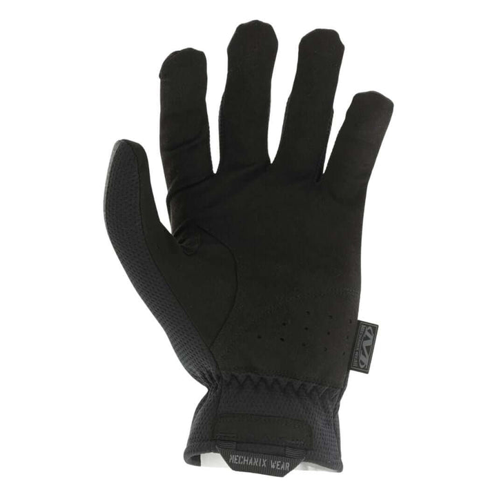 Touchscreen-compatible synthetic leather palm on Mechanix Wear FastFit Core3 Covert glove