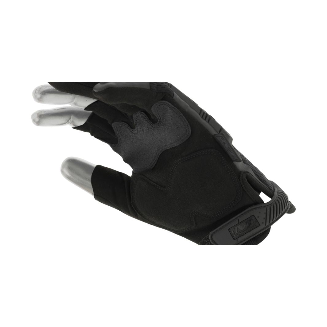 Mechanix MPF-55 M-Pact Trigger Finger glove palm view with textured synthetic leather and grip-enhancing reinforcements