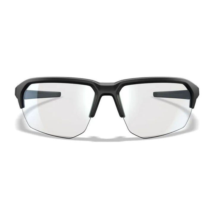 Wiley X JAKL Matte Black frame with Clear lens front view