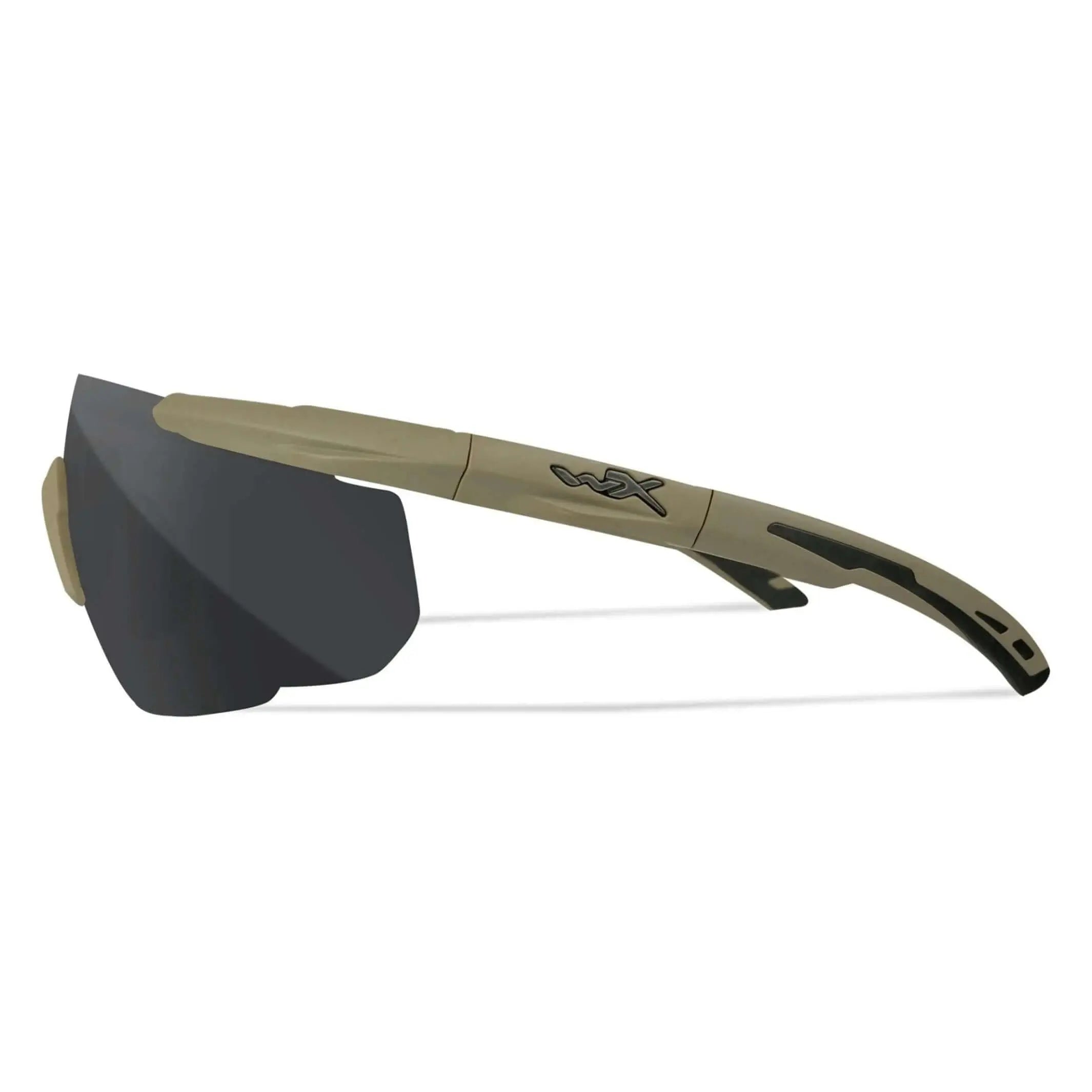 Wiley X Saber Advanced – Matte Tan | Grey, Clear & Light Rust 3
