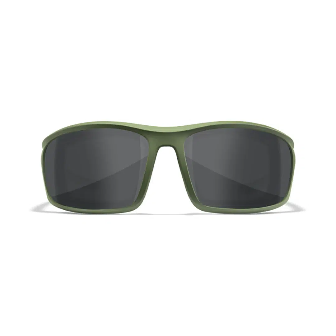 WX Grid | Captivate™ Polarised Grey Lens| Matte Utility Green Frame