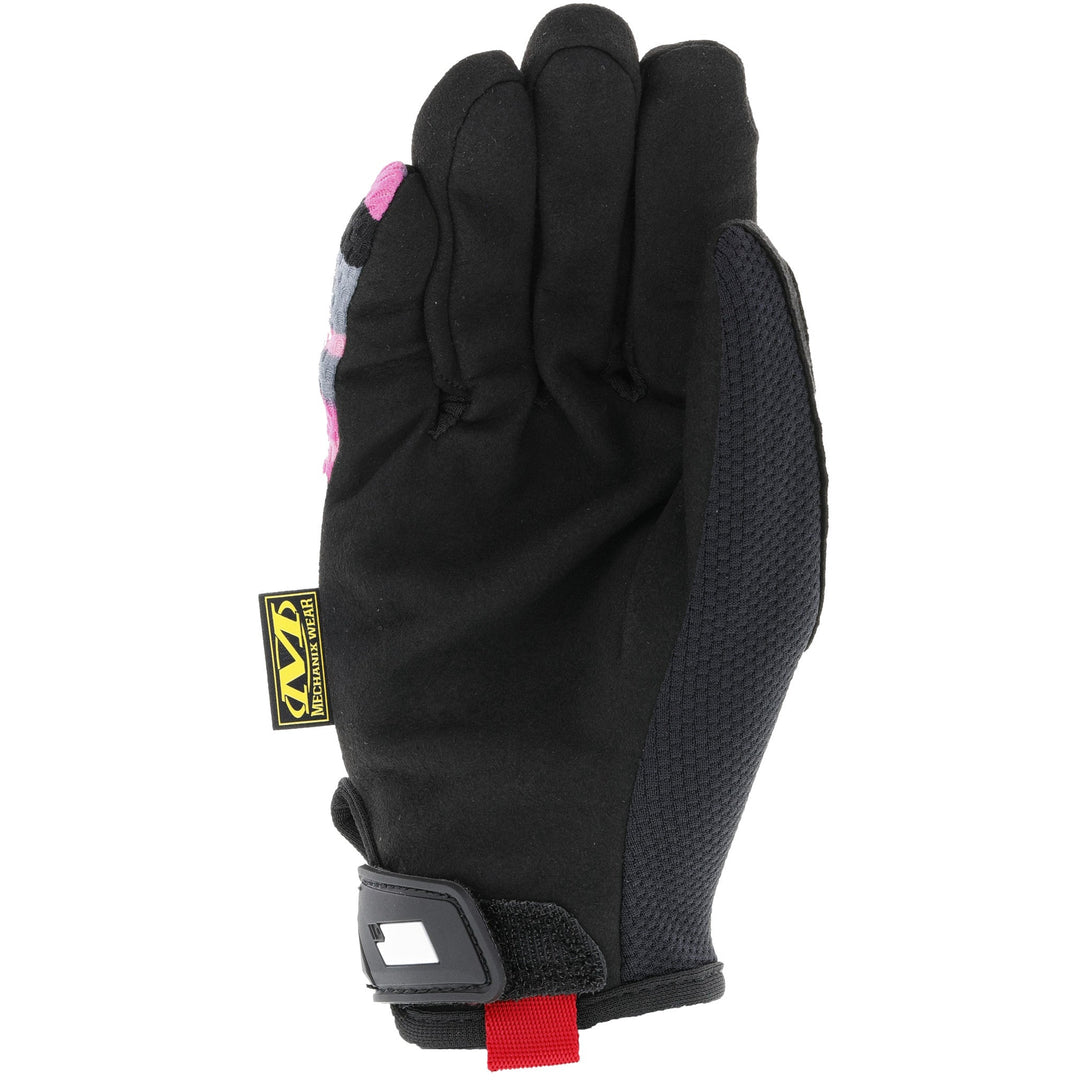 Mechanix Original Women's Pink Camo Work Gloves Palm