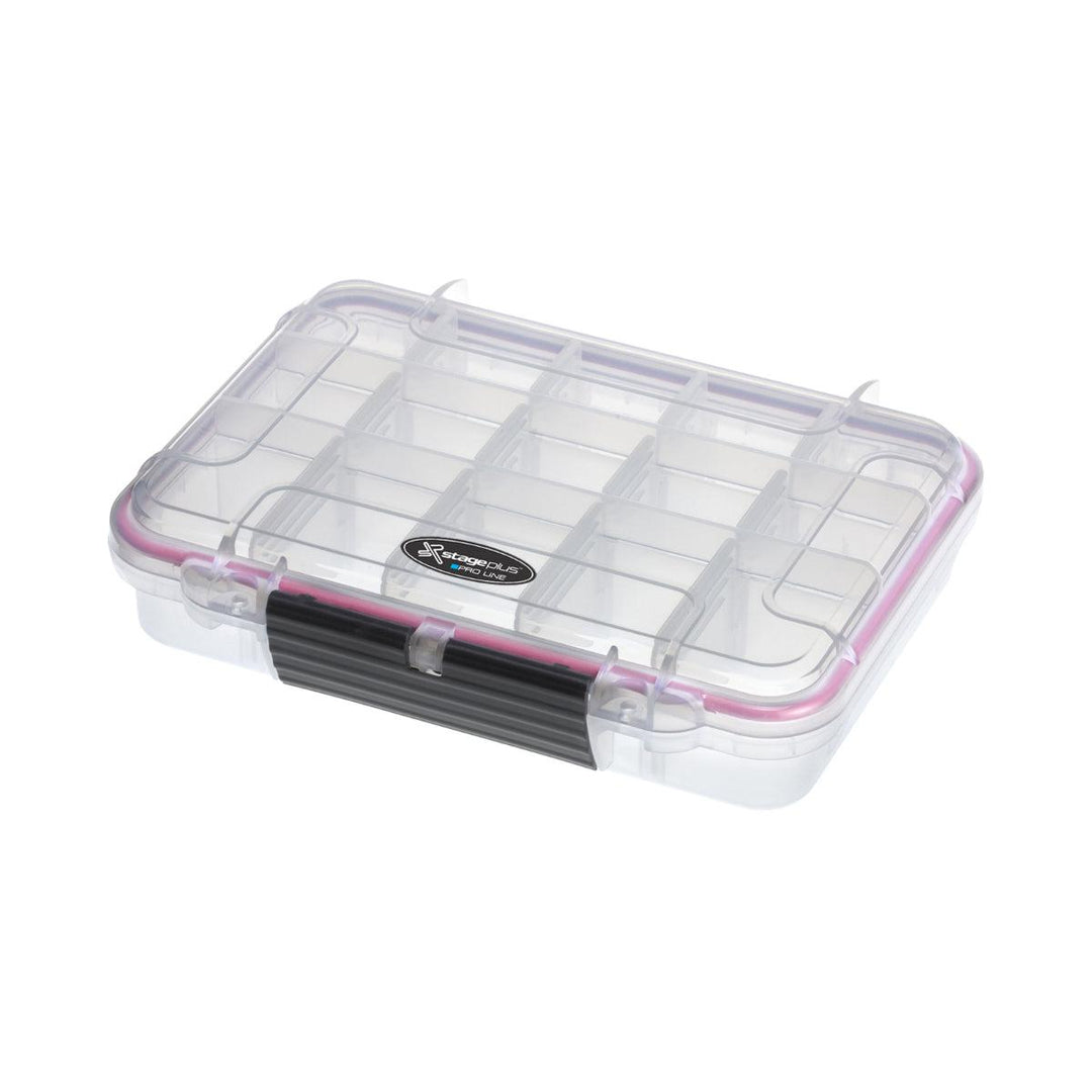Clear Utility Case with 15 Adjustable Compartments 230 x 175 x 53 mm