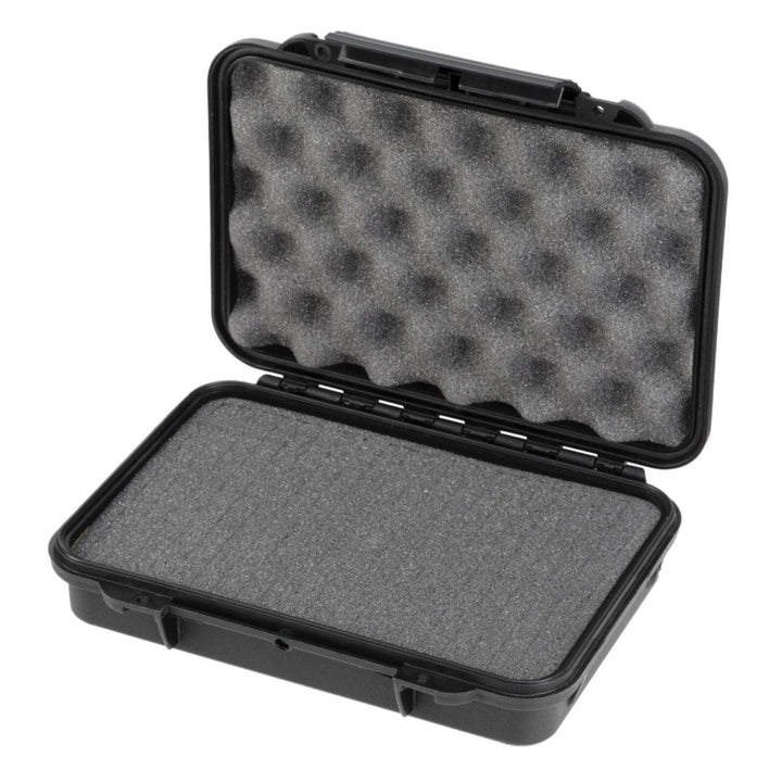 Interior of Black Utility Case With High Density Foam 212 x 140 x 47 mm