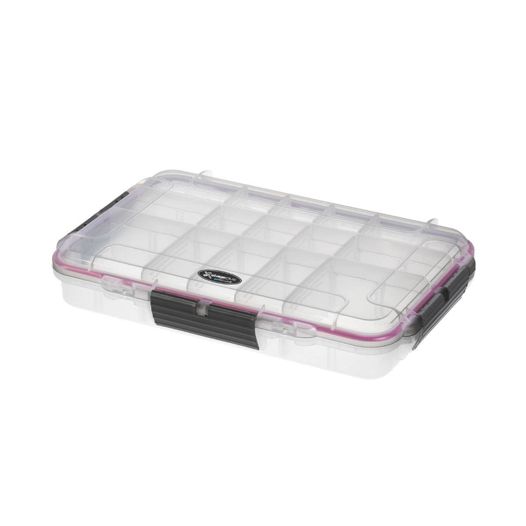 Clear Utility Case with 15 Adjustable Compartments 350 x 230 x 59 mm