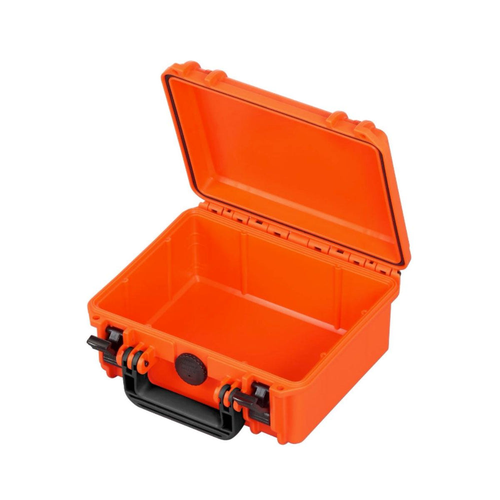 Interior of Orange Hard Case Empty 235 x 180 x 106 mm