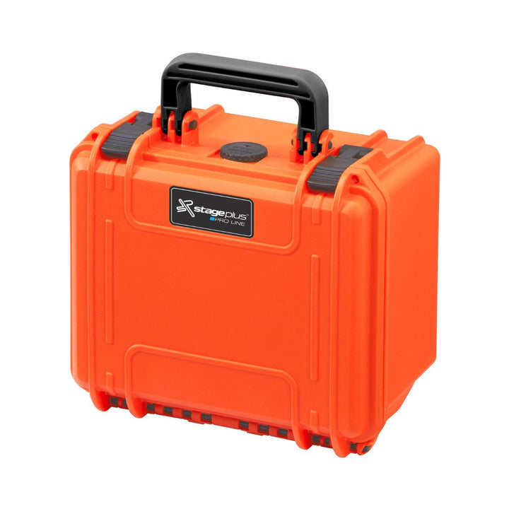 Orange Hard Case with Empty 258 x 243 x 167.5 mm
