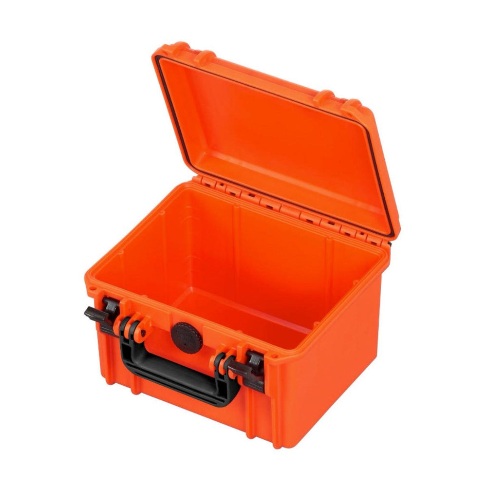 Interior of Orange Hard Case Empty 235 x 180 x 156 mm