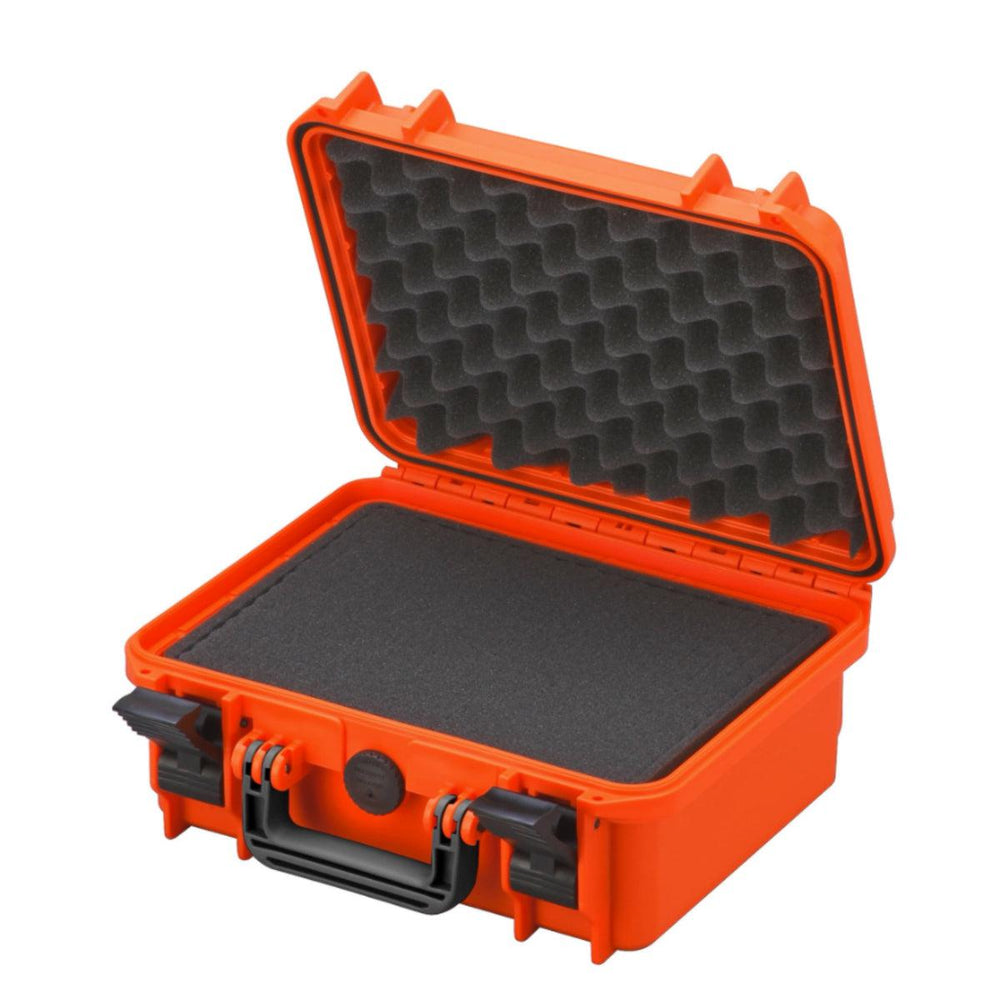 Interior of Orange Hard Case Empty 300 x 225 x 132 mm