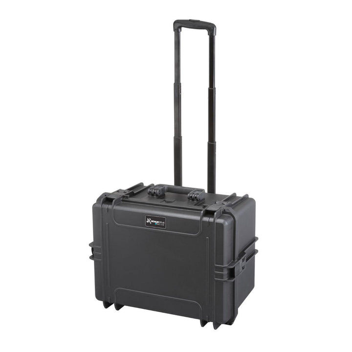 Stage Plus Black Hard Trolley Case  With Cubed Foam 555 x 437 x 326 mm