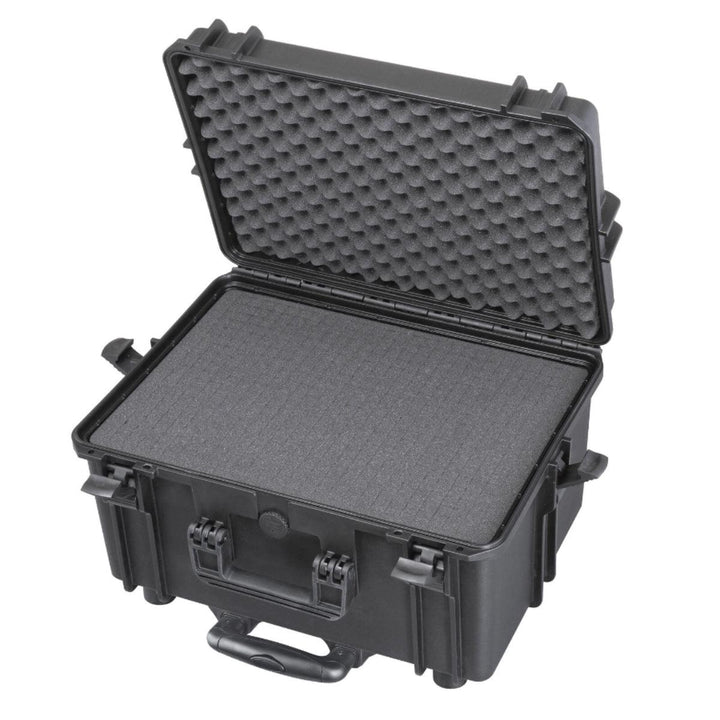 Stage Plus Interior Of Black Hard Trolley Case  With Cubed Foam 500 x 350 x 280 mm
