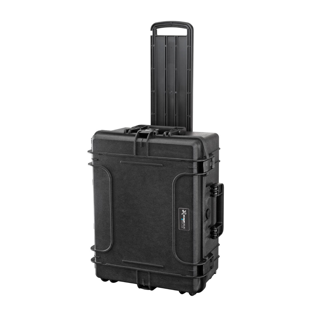 Stage Plus Black Hard Trolley Case  With Cubed Foam 604 x 473 x 283 mm