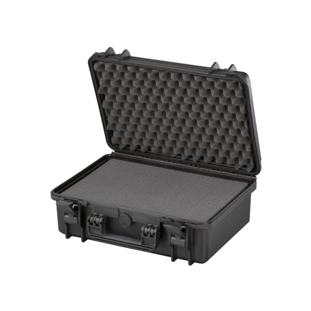 Black Gun Case with Cubed Foam 464 x 366 x 176 mm