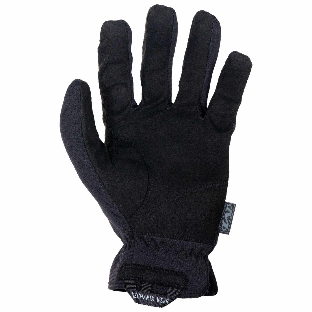 Palm view of Mechanix FastFit Covert glove with synthetic leather for enhanced grip
